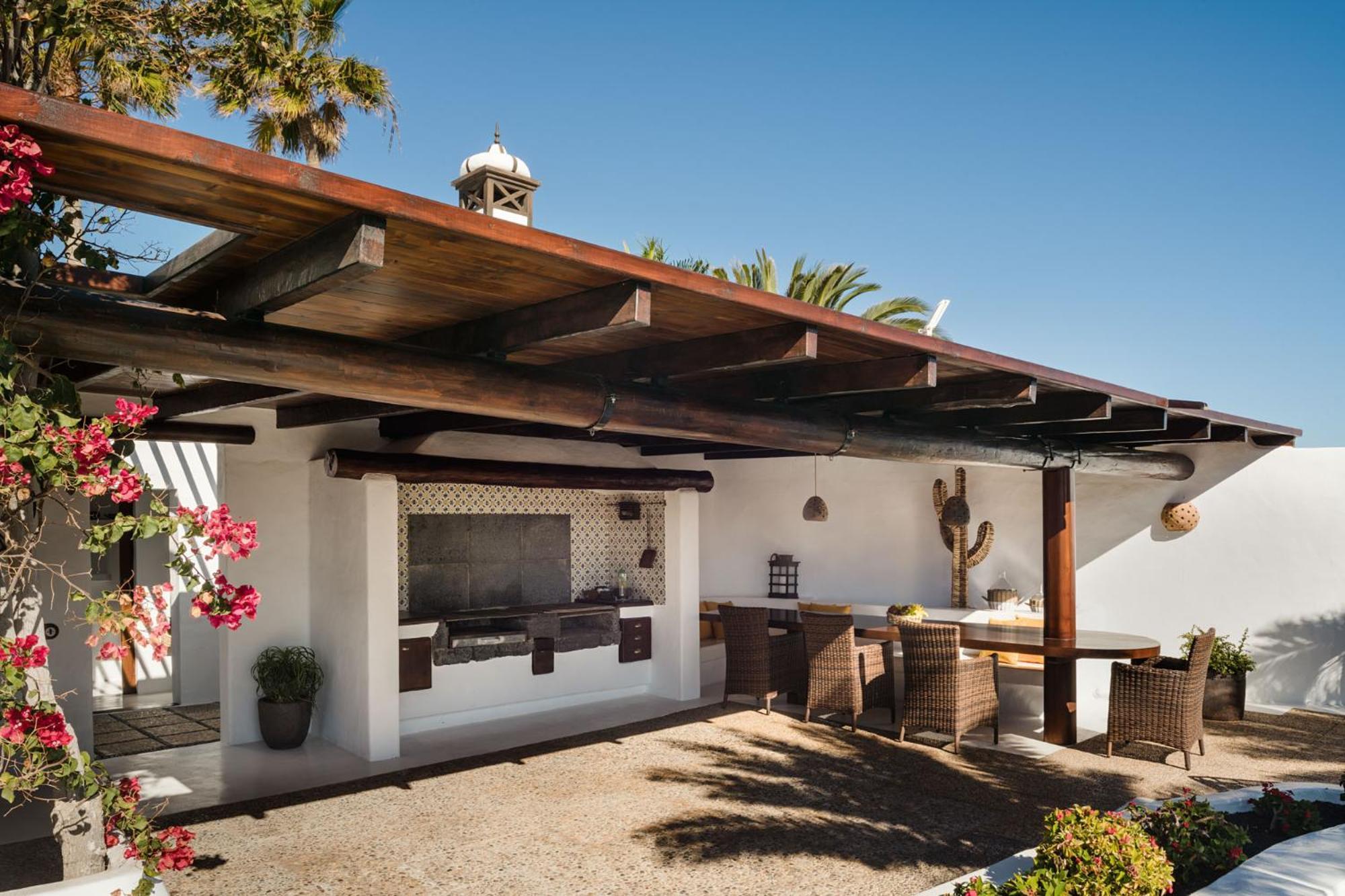 Las Pergolas Villa Rural 蒂亚斯 客房 照片