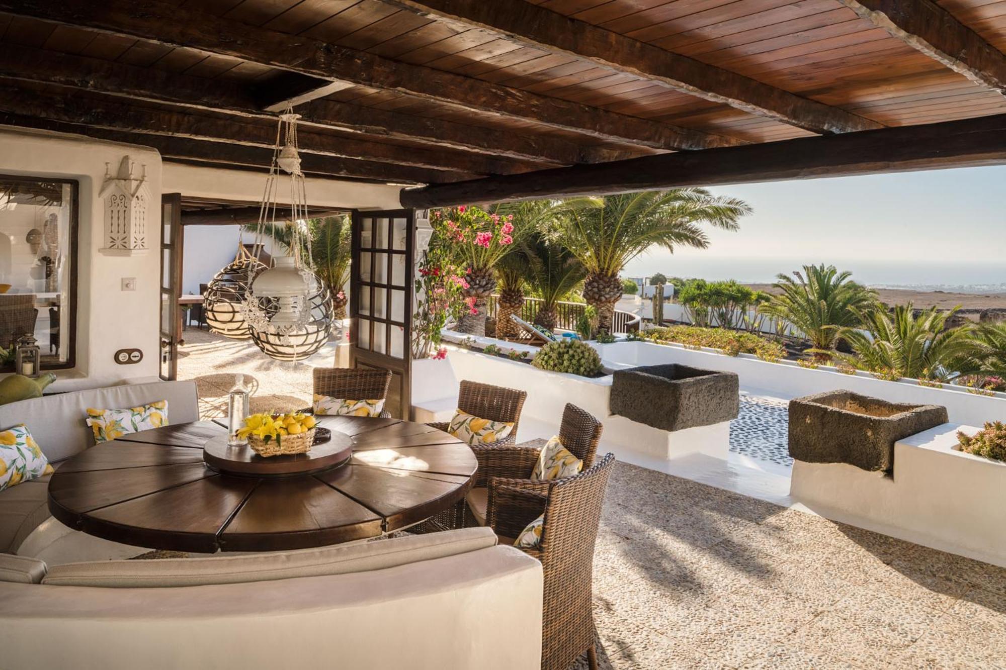 Las Pergolas Villa Rural 蒂亚斯 客房 照片