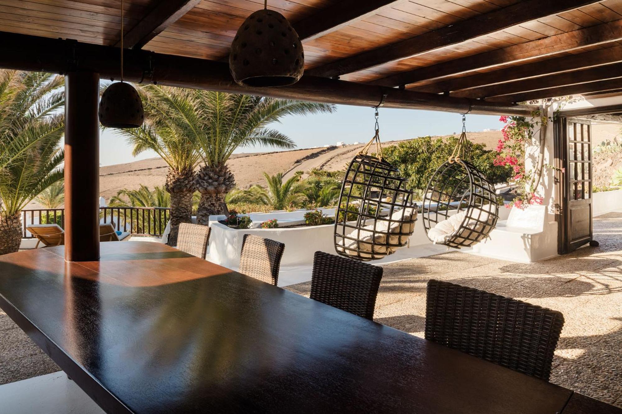 Las Pergolas Villa Rural 蒂亚斯 客房 照片