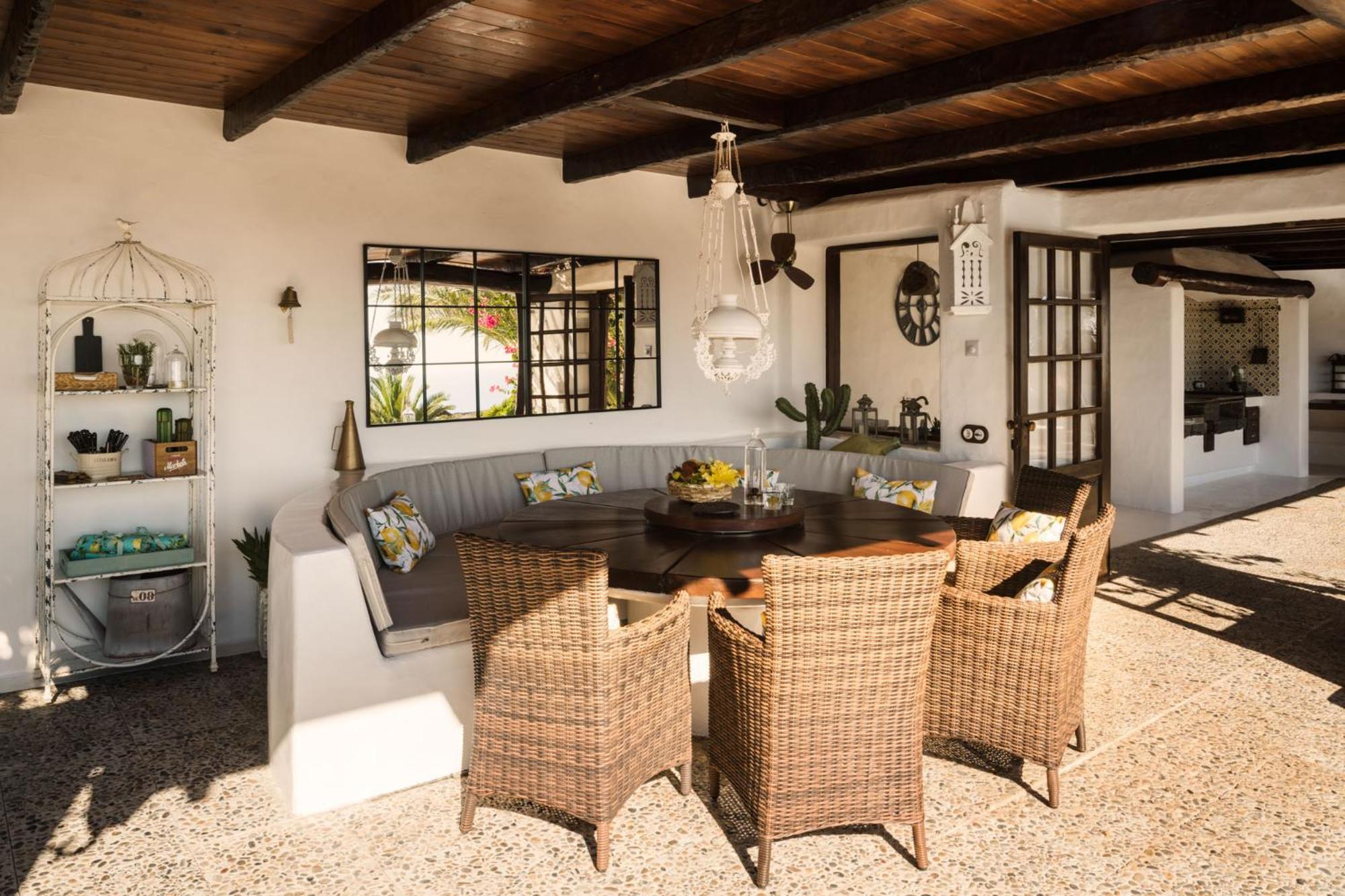 Las Pergolas Villa Rural 蒂亚斯 客房 照片